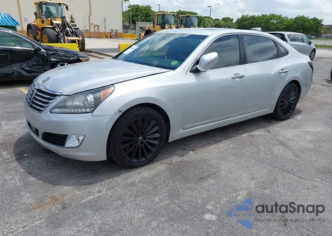 2016 Hyundai Equus Signature z USA, uszkodzony, nr VIN KMHGH4JH8GU101000